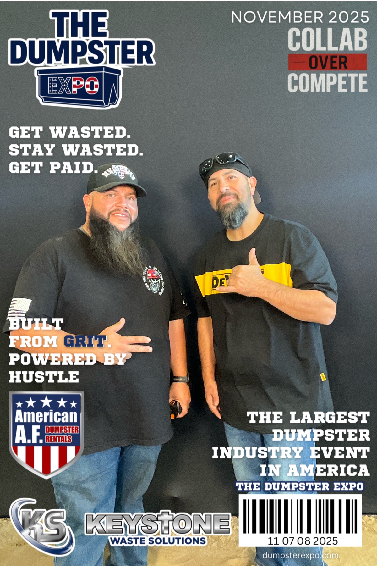 Josh at the Dumpster Expo