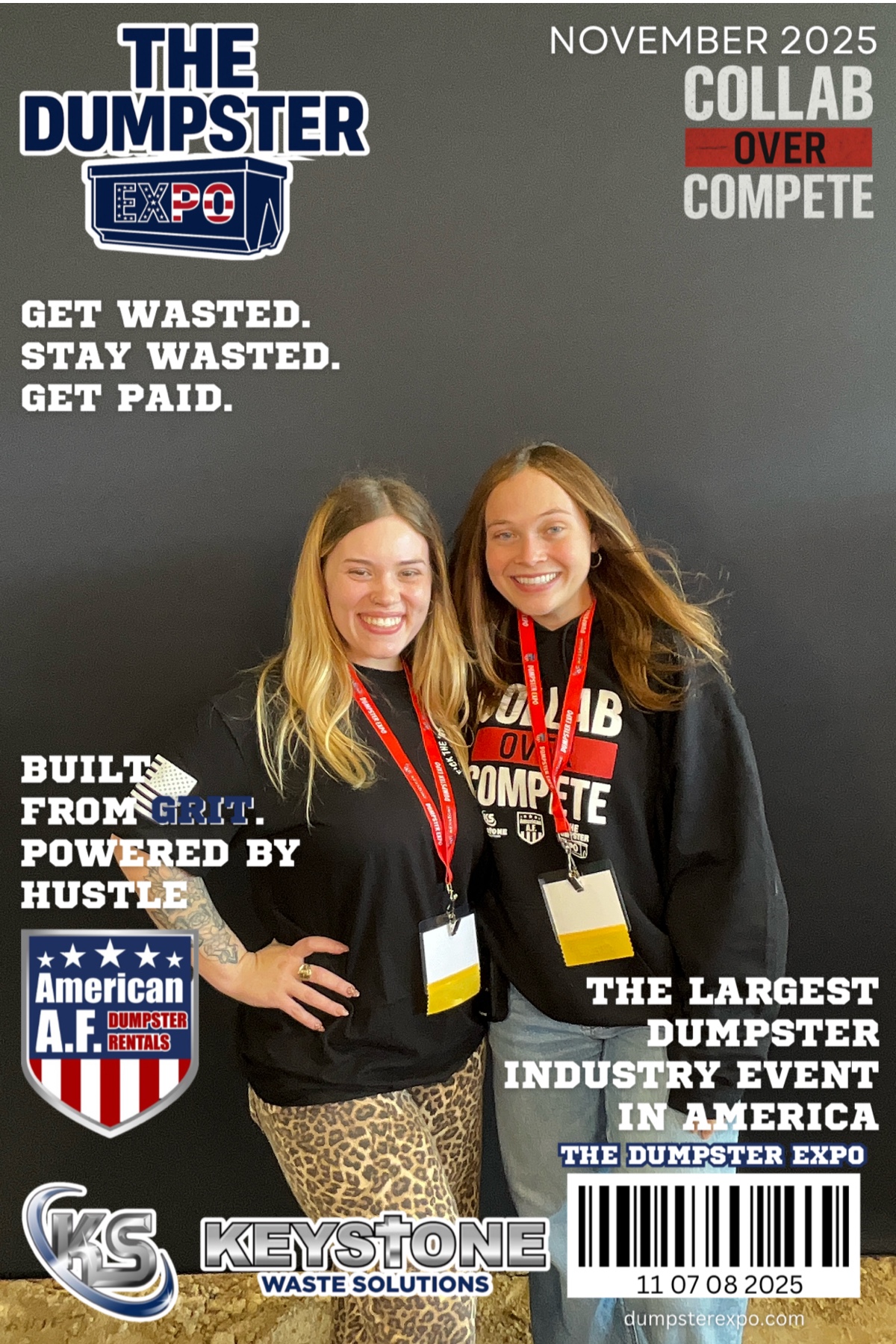 Alexis at the Dumpster Expo