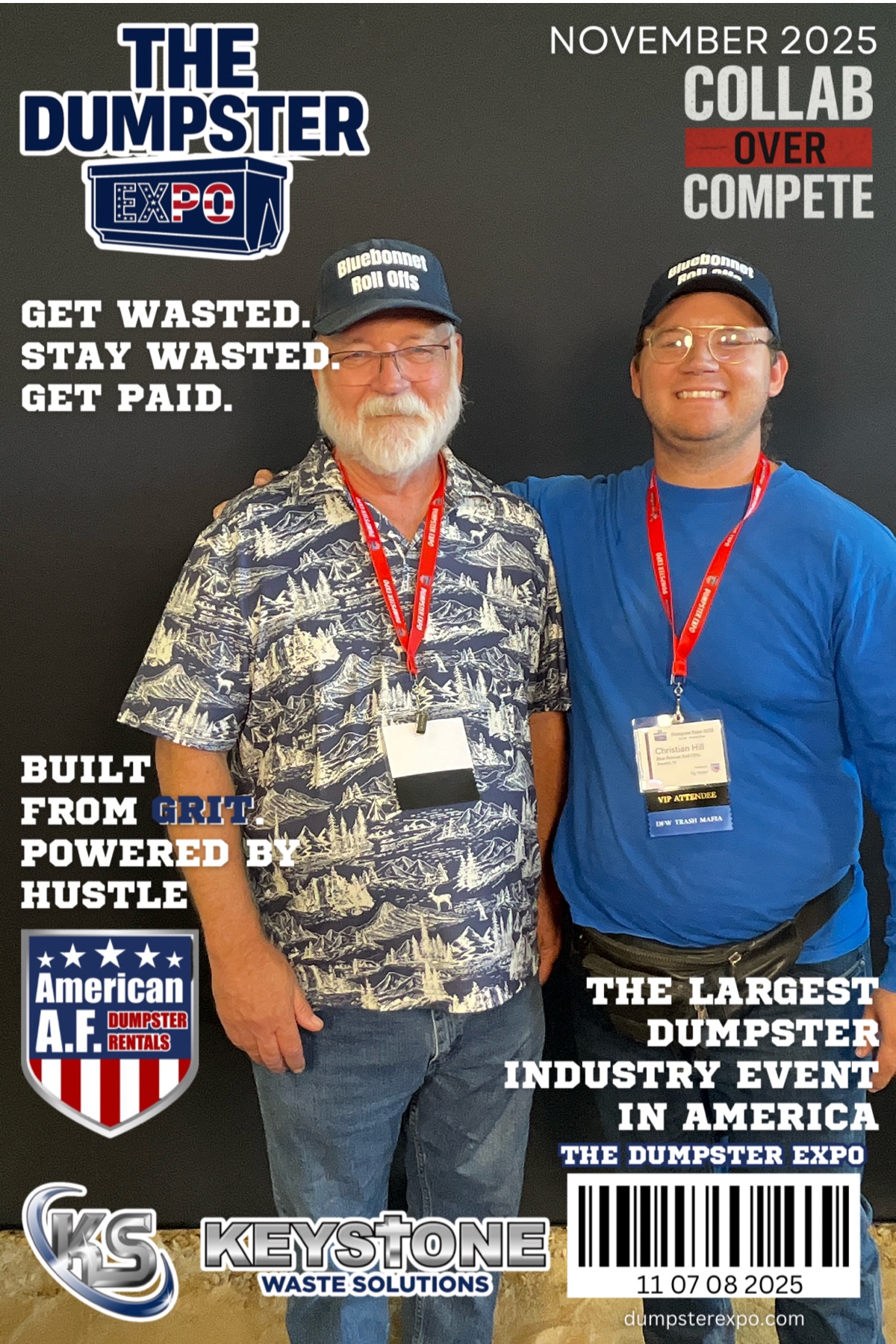 Blue Bonnet at the Dumpster Expo