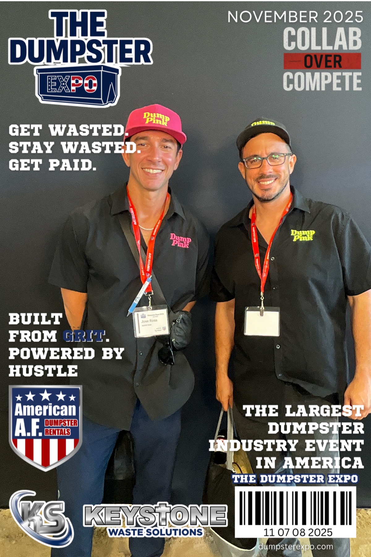 Dump Pink at the Dumpster Expo