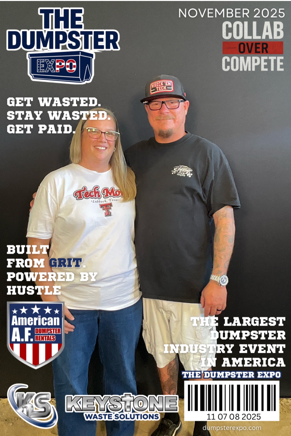 Dumpster Expo attendee