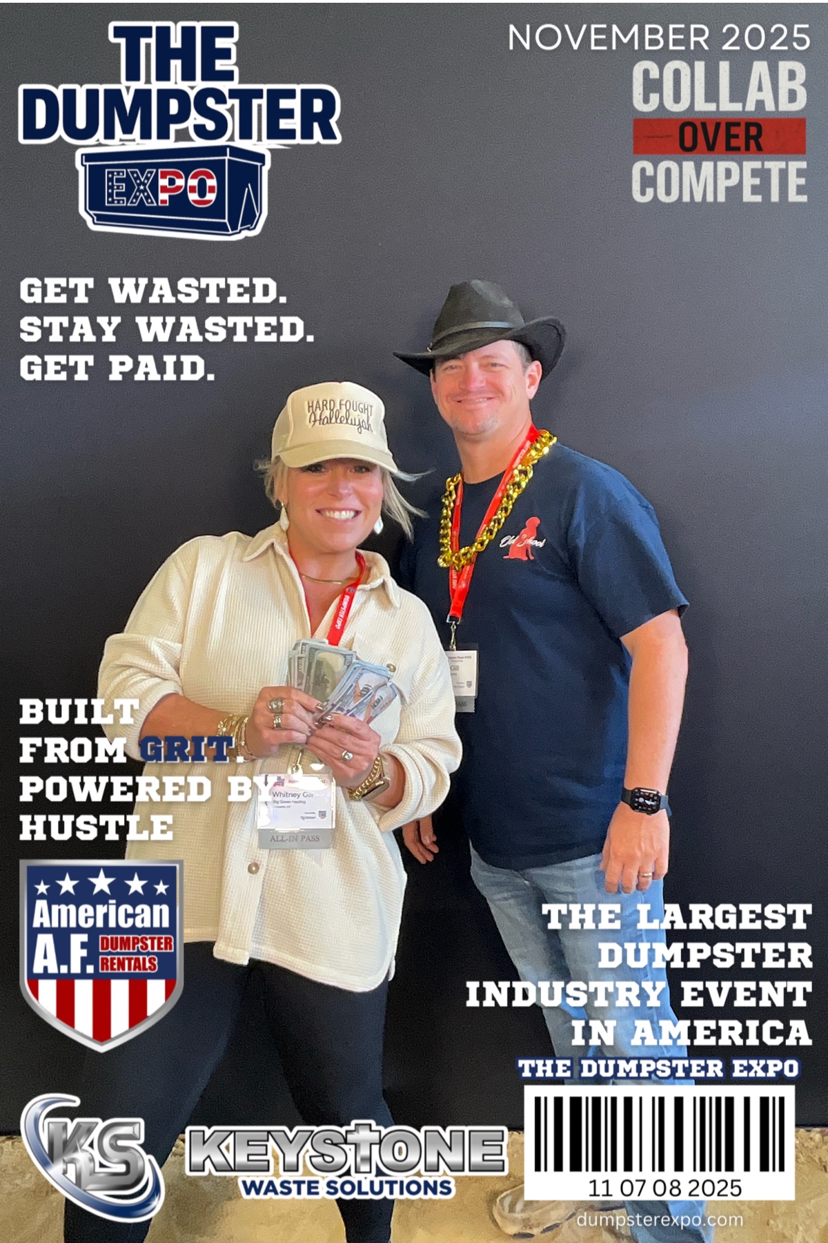 Gil at the Dumpster Expo