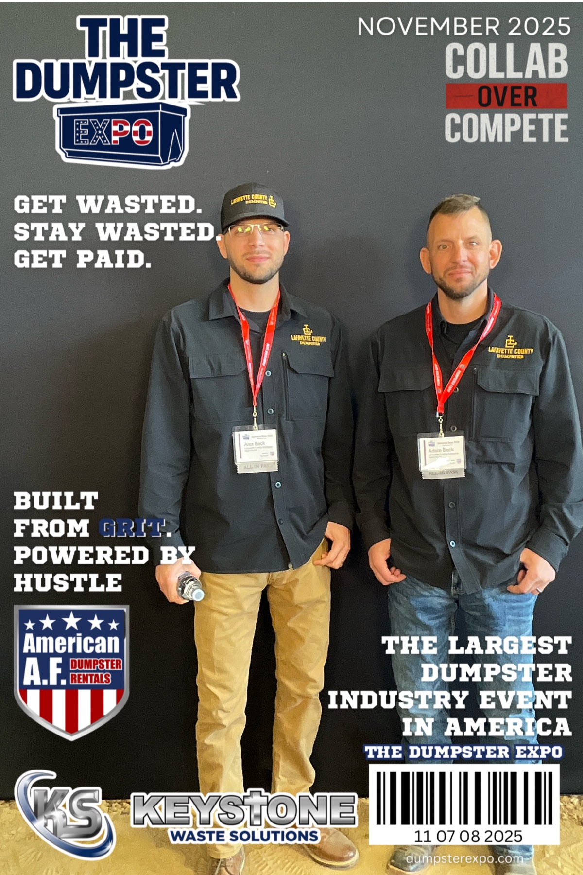 Lafayette County at the Dumpster Expo