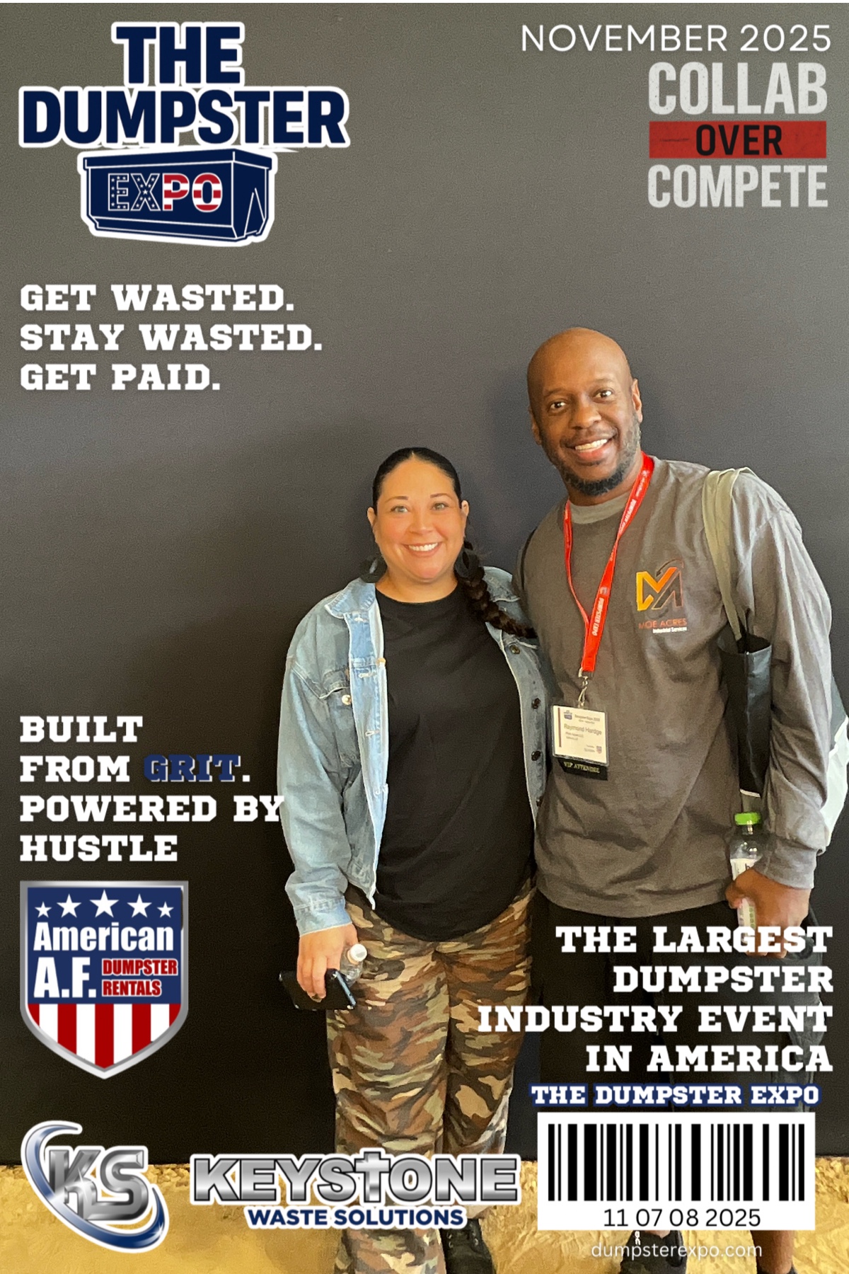 Moe Acres at the Dumpster Expo