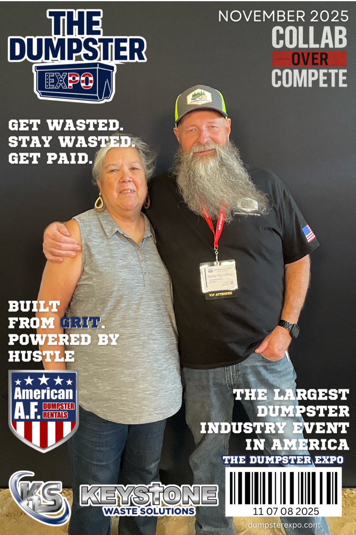 Panhandle at the Dumpster Expo