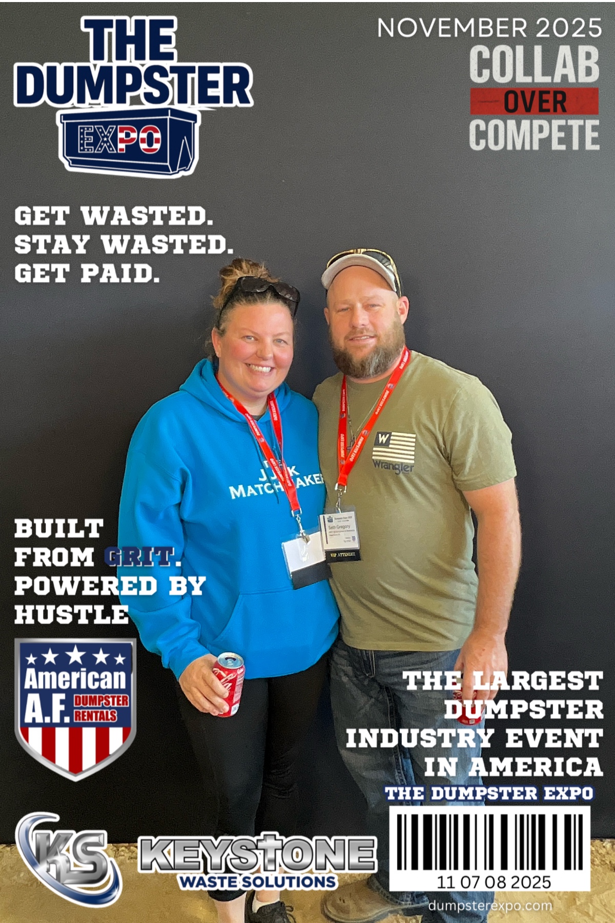 Seth at the Dumpster Expo